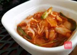 Illustration of how to make spicy cabbage for lazy people who can eat it after pickling it 8