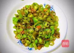 Illustration of how to make stir-fried peppers 7