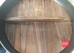 Illustration of how to make amaranth mixed with vermicelli 6