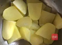 Illustration of how to make fried tomatoes and potato slices 2