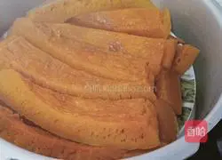 Anti-epidemic Simple Meal Steamed Pumpkin Recipe Illustration 6