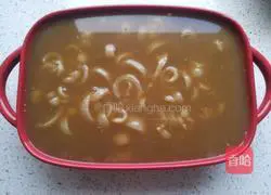 Illustration of how to make crystal pig skin jelly 11