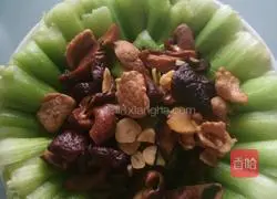 Illustration of how to make mushrooms and rapeseed 3