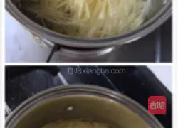 Illustration of how to make cold spicy potato shreds 5