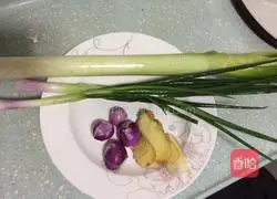 Illustration of how to make scallion chicken 2