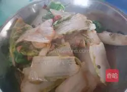 Illustration of how to make Douban cabbage 5