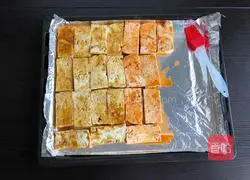 Illustration of how to make flavored grilled tofu 5