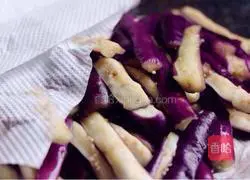 Illustration of how to make fish-flavored eggplant 4