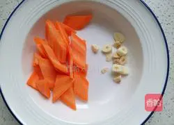 Illustration of making sauce-flavored onions and carrots 3