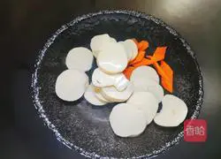 Illustration of how to make cold vegetarian chicken 2