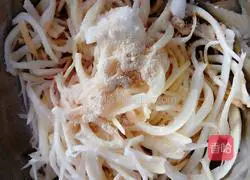 Illustration of how to make cold platycodon 8