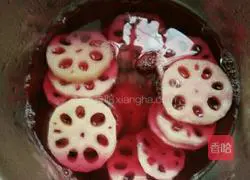 Sour and sweet rouge lotus root Practice illustration 3