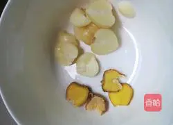 Illustration of braised ground three delicacies 2