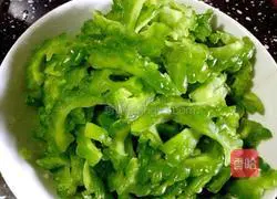 Illustration of how to make sweet and sour bitter melon 6