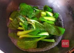 Illustration of how to mix green vegetables 5