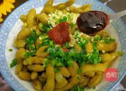 Illustration of how to mix edamame knots 10