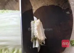 Illustration of how to make Korean spicy cabbage 2