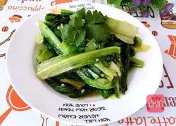 Illustration of how to make stir-fried lettuce 9