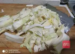 Illustration of how to make vinegar cabbage 1