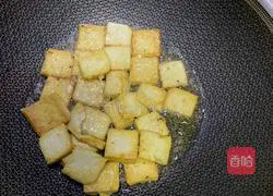 Illustration of how to make fried tofu with cabbage 4