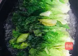 Illustration of how to make lettuce in oyster sauce 5