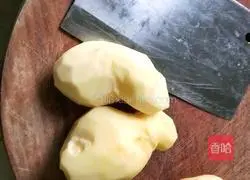Illustration of how to make fried potato slices 3