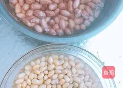 Illustration of how to cook peanuts and soybeans 1