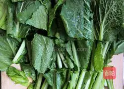 How to stir-fry mustard greens Illustration 1