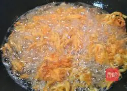 Illustration of how to make fried enoki mushrooms 6