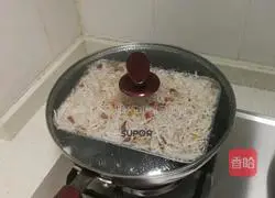 Illustration of how to make pan-fried taro pancake 7