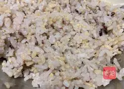 Illustration of how to make low-fat multigrain vegetable bento 5