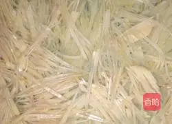 Illustration of how to make pot stickers and shredded potatoes 2