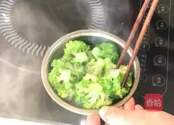 Oyster sauce Illustration of how to make broccoli 3
