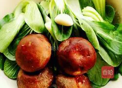 Illustration of how to make mushrooms and rapeseed 1