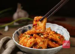 Illustration of how to cook tofu with chopped pepper sauce 11