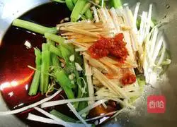 Illustration of how to make cold pumpkin vine 3