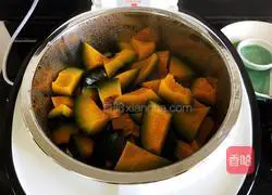 Illustration of how to make Beibei pumpkin with sauce 11