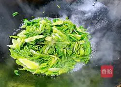 Illustration of how to make stir-fried lettuce tips 2