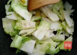 Illustration of how to make vegetarian stir-fried vegetables 4