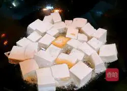 Illustration of how to cook tofu with baby cabbage 2