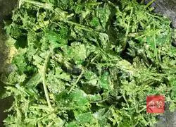 Illustration of how to make steamed coriander 6