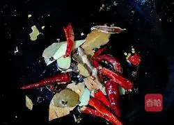 Illustration of how to make spicy dried tofu 3