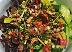 Illustration of the recipe of Xiangchou Meiyu Soy Sauce Salad 7