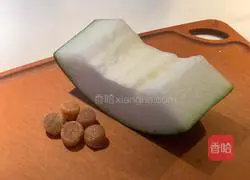 Illustration of how to cook winter melon with Yao Zhu 1