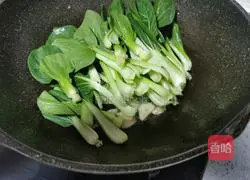 Illustration of how to stir-fry green vegetables 5