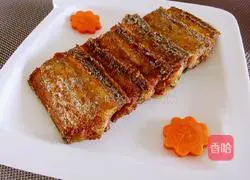 Illustration of how to make pan-fried hairtail 7