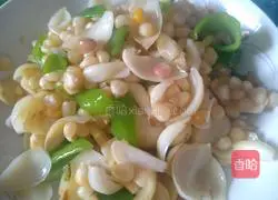 Illustration of how to make fried lily jade particles 7