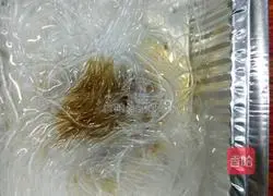 Illustration of how to make garlic vermicelli 2