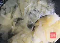 Illustration of how to make tofu mixed with tomato sauce 6