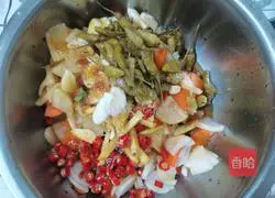 Illustration of how to make kimchi and radish 4